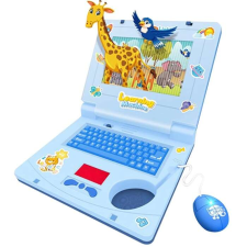  Játék laptop gyerekeknek, interaktív, oktató fejlesztő játék, Kék kreatív és készségfejlesztő