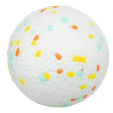  Játék Light & Strong, ugráló labda, EPS, 7,5 cm, fehér/többszínű játék kutyáknak