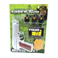  Játékfegyver műanyag töltényekkel és célokkal katonásdi