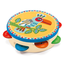  Játékhangszer - Csörgődob - Tambourine kreatív és készségfejlesztő