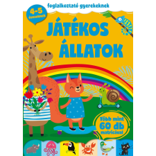 Játékos állatok- foglalkoztató gyerekeknek gyermek- és ifjúsági könyv