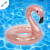 Játékos Flamingó formájú, flitteres úszógumi / 90 cm