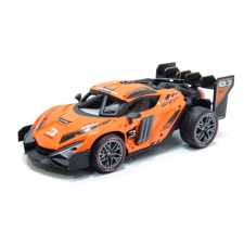 Játékos Metal Racing versenyautó - távirányítós, automata vízpermettel / narancssárga távirányítós modell
