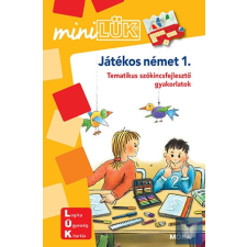 Játékos német 1. - Tematikus szókincsfejlesztő gyakorlatok idegen nyelvű könyv
