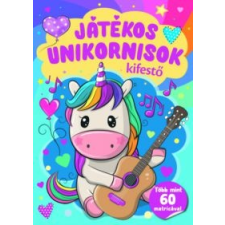  Játékos unikornisok kifestő gyermek- és ifjúsági könyv