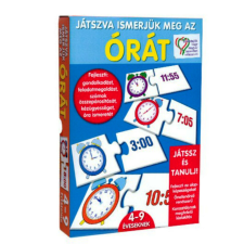 Játszva ismerjük meg az órát- oktató, logikai játék (BBJ) kreatív és készségfejlesztő