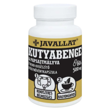  JAVALLAT Kutyabenge és papsajtmályva kapszula - 60db vitamin, táplálékkiegészítő kutyáknak