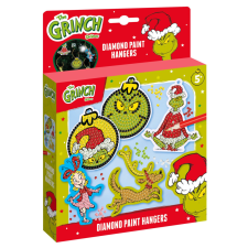 Javoli A Grincs Dr Seuss gyémántszemes szett akasztóval kreatív és készségfejlesztő