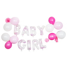 Javoli Baby Girl fólia lufi, léggömb szett party kellék