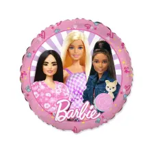 Javoli Barbie Crew fólia lufi 46 cm (WP) party kellék