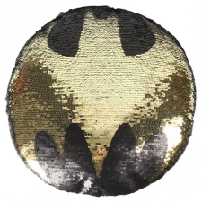 Javoli Batman Symbol átfordítható flitteres formapárna 30 cm babaágynemű, babapléd