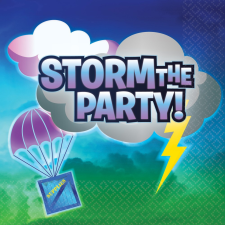 Javoli Battle Royal Storm szalvéta 16 db-os 33x33 cm party kellék