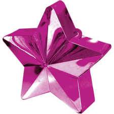 Javoli Bíborvörös Magenta csillag alakú léggömb, lufi súly party kellék