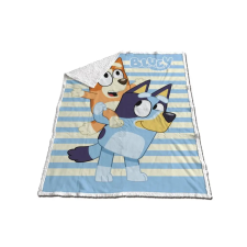 Javoli Bluey Bingo sherpa takaró 120x150cm lakástextília