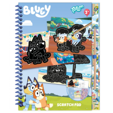 Javoli Bluey Fun scratch képkarcoló készlet és activity szett kreatív és készségfejlesztő