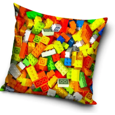 Javoli Bricks, Lego mintázatú párna, díszpárna 40x40 cm lakástextília