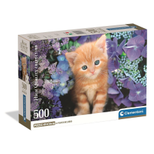 Javoli Cicás Ginger 500 db-os Compact puzzle Clementoni puzzle, kirakós