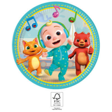 Javoli CoComelon Music papírtányér 8 db-os 23 cm FSC party kellék
