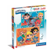 Javoli DC Super Hero Mini Friends 2x60 db-os puzzle Clementoni puzzle, kirakós