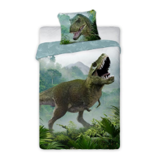 Javoli Dinoszaurusz T-Rex Forest ágyneműhuzat 140×200cm, 70×90 cm lakástextília