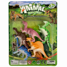 Javoli Dinoszaurusz Wild műanyag figura 6 db-os szett dobozban játékfigura