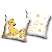 Javoli Disney Az Oroszlánkirály Simba párnahuzat 40x40 cm Velúr lakástextília