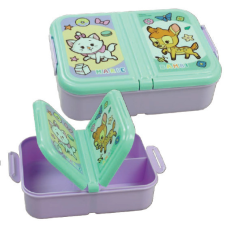 Javoli Disney Classics több rekeszes uzsonnás doboz, szendvicsdoboz uzsonnás doboz