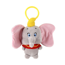 Javoli Disney Dumbo Grey 3D plüss figura akasztóval, táskadísz 13 cm játékfigura