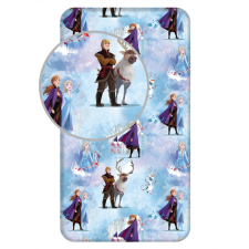 Javoli Disney Jégvarázs Blue Winter gumis lepedő 90x200 cm lakástextília