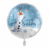 Javoli Disney Jégvarázs Olaf Snow Happy Birthday fólia lufi 43 cm