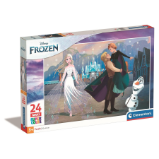 Javoli Disney Jégvarázs Royal Family 24 db-os maxi puzzle Clementoni puzzle, kirakós