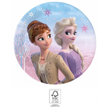 Javoli Disney Jégvarázs Wind papírtányér 8 db-os 20 cm FSC party kellék