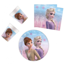 Javoli Disney Jégvarázs Wind party szett 36 db-os 20 cm-es tányérral party kellék