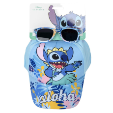 Javoli Disney Lilo és Stitch, A csillagkutya Aloha napszemüveg és baseball sapka szett