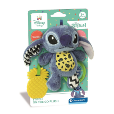 Javoli Disney Lilo és Stitch, A csillagkutya Ananas plüss figura és rágóka Clementoni plüssfigura