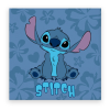 Javoli Disney Lilo és Stitch, A csillagkutya Blue Hibiscus kéztörlő, arctörlő, törölköző 30x30cm