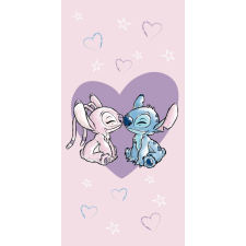 Javoli Disney Lilo és Stitch, A csillagkutya Love fürdőlepedő, strand törölköző 70x140cm lakástextília