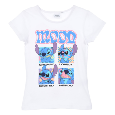 Javoli Disney Lilo és Stitch, A csillagkutya Mood gyerek rövid póló, felső 3-8 év