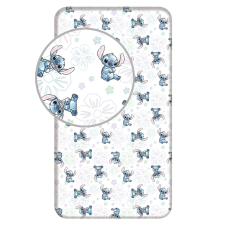 Javoli Disney Lilo és Stitch, A csillagkutya Ohana White gumis lepedő 90x200 cm lakástextília