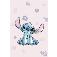 Javoli Disney Lilo és Stitch, A csillagkutya Pink mikroflanel takaró 100x150cm babaágynemű, babapléd