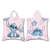 Javoli Disney Lilo és Stitch, A csillagkutya Pink strand törölköző poncsó 50x115 cm
