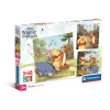 Javoli Disney Micimackó 3x48 db-os puzzle Clementoni