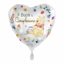 Javoli Disney Micimackó Fun Buon Compleanno fólia lufi 43 cm party kellék
