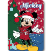 Javoli Disney Mickey Lights Karácsony polár takaró 100x140cm
