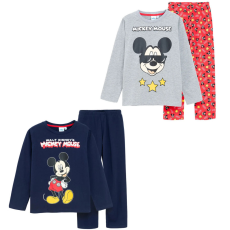 Javoli Disney Mickey Star gyerek hosszú pizsama 3 - 8 év / 98 - 128 cm