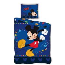 Javoli Disney Mickey Steps ágyneműhuzat 140×200cm, 63×63 cm microfibre lakástextília