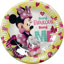 Javoli Disney Minnie Happy Helpers papírtányér 8 db-os 20 cm party kellék