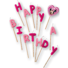 Javoli Disney Minnie Junior Happy Birthday gyertya party kellék