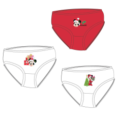 Javoli Disney Minnie karácsonyi gyerek fehérnemű, bugyi 3 darab/csomag