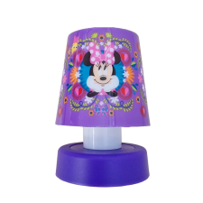 Javoli Disney Minnie Purple mini asztali lámpa 11 cm világítás